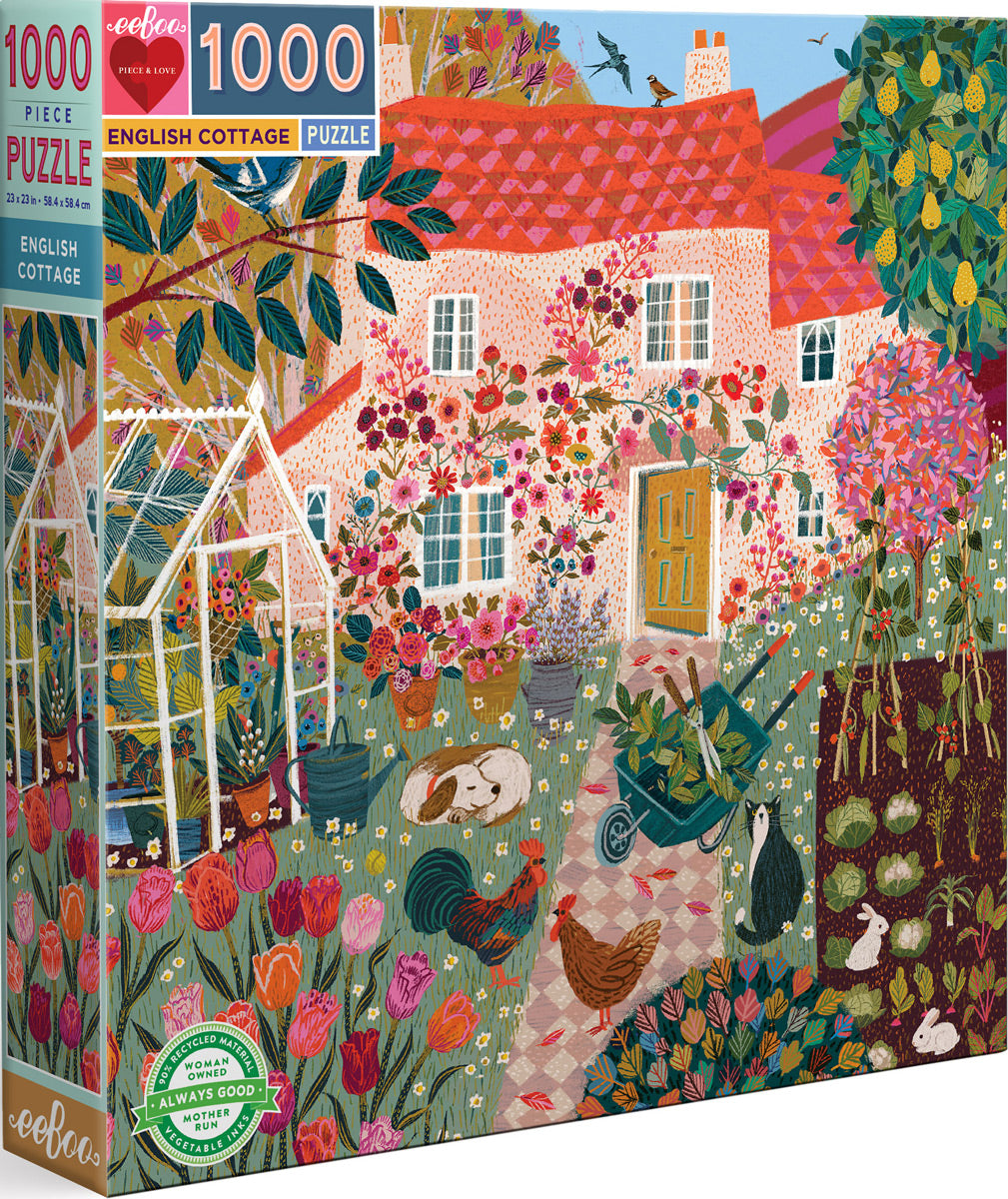 English Cottage - 1000pc eeBoo