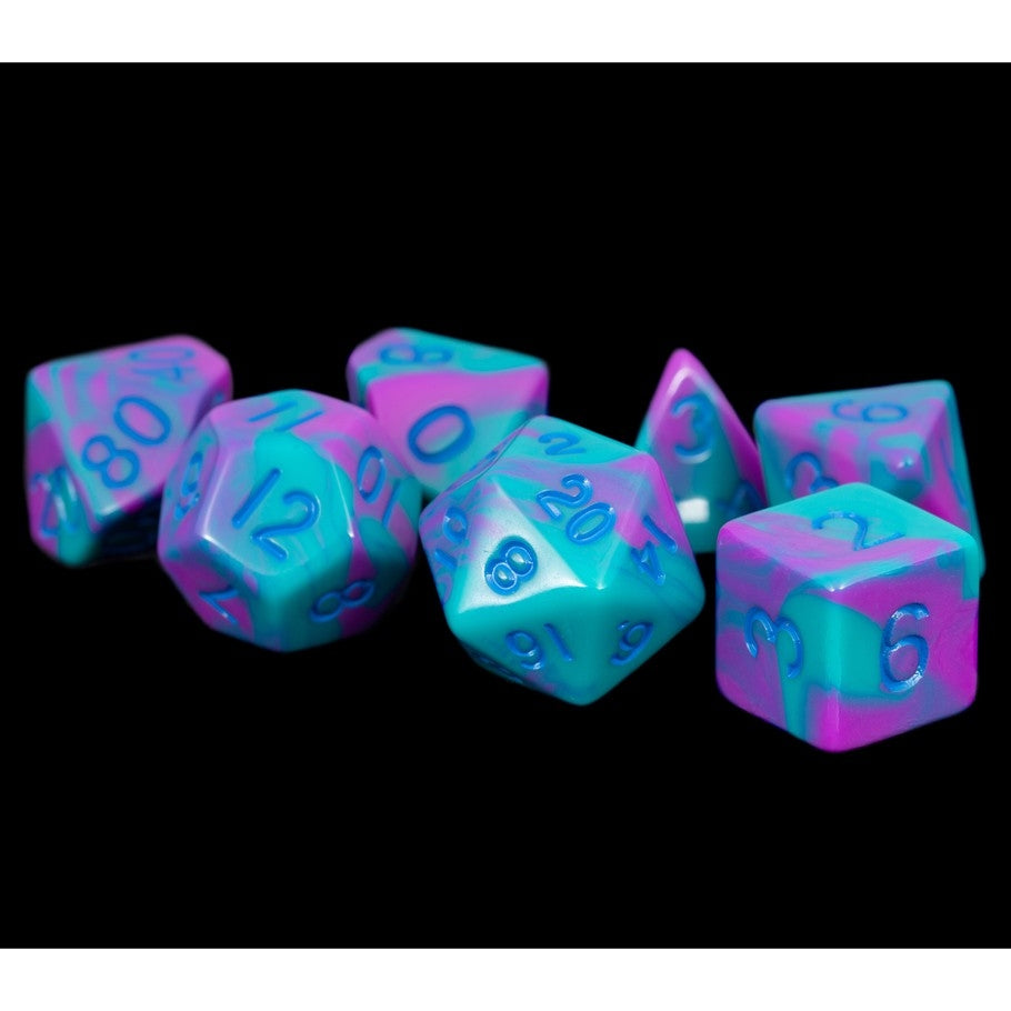 7-set 16mm PUtl w/BU Numbers Acrylic