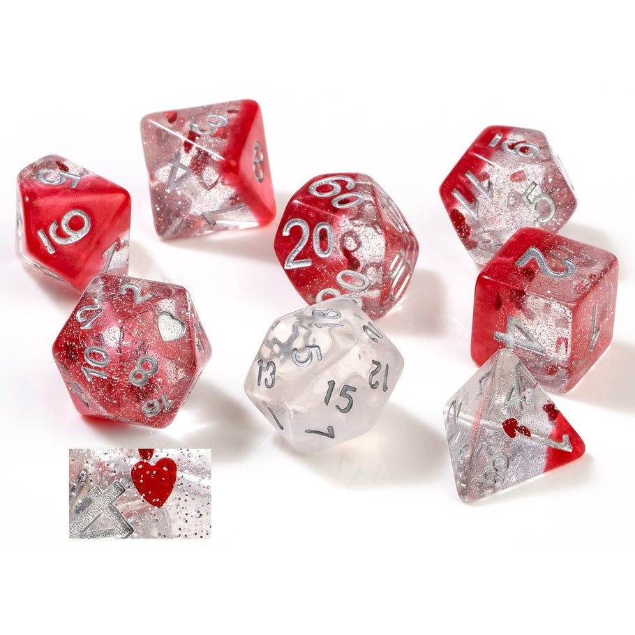 7-set Hearts - Sirius Dice
