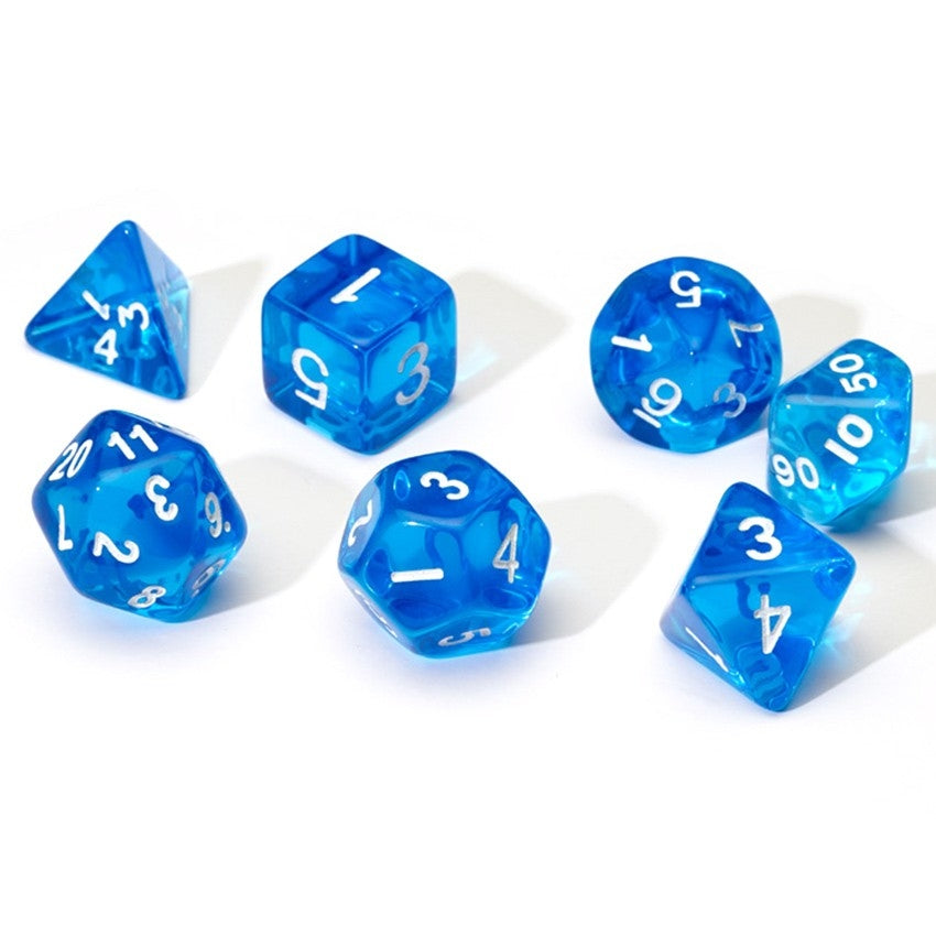 7-set TR BUwh Dice in Tube - Sirius Dice