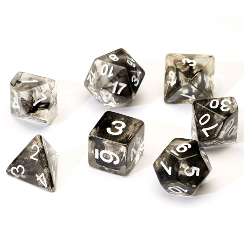 7-set TR Cloud BKwh Dice in Tube - Sirius Dice
