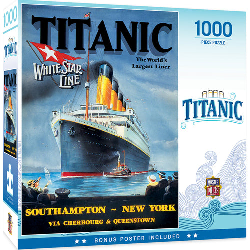 Titanic White Star Line - Masterpieces 1000p