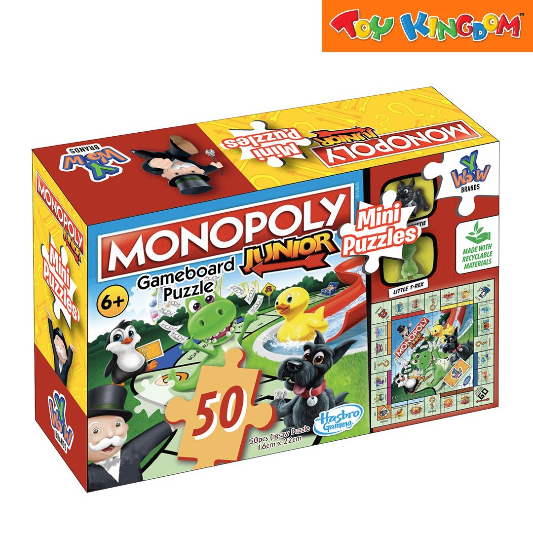 Jr Monopoly - Mini Puzzle 50pc