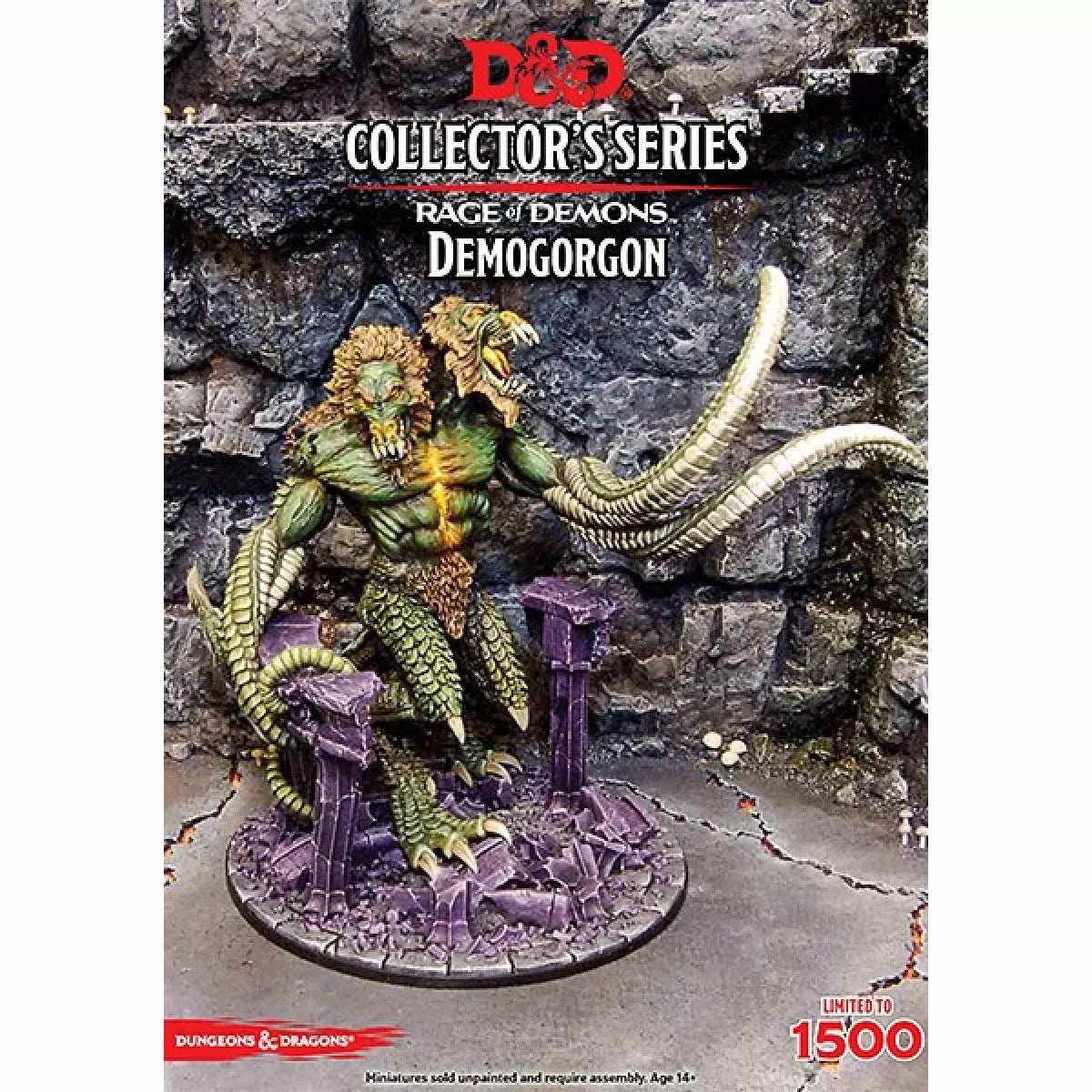 Demon Lord Demogorgon -  Rage of Demons  - D&D Collectors Series Miniatures