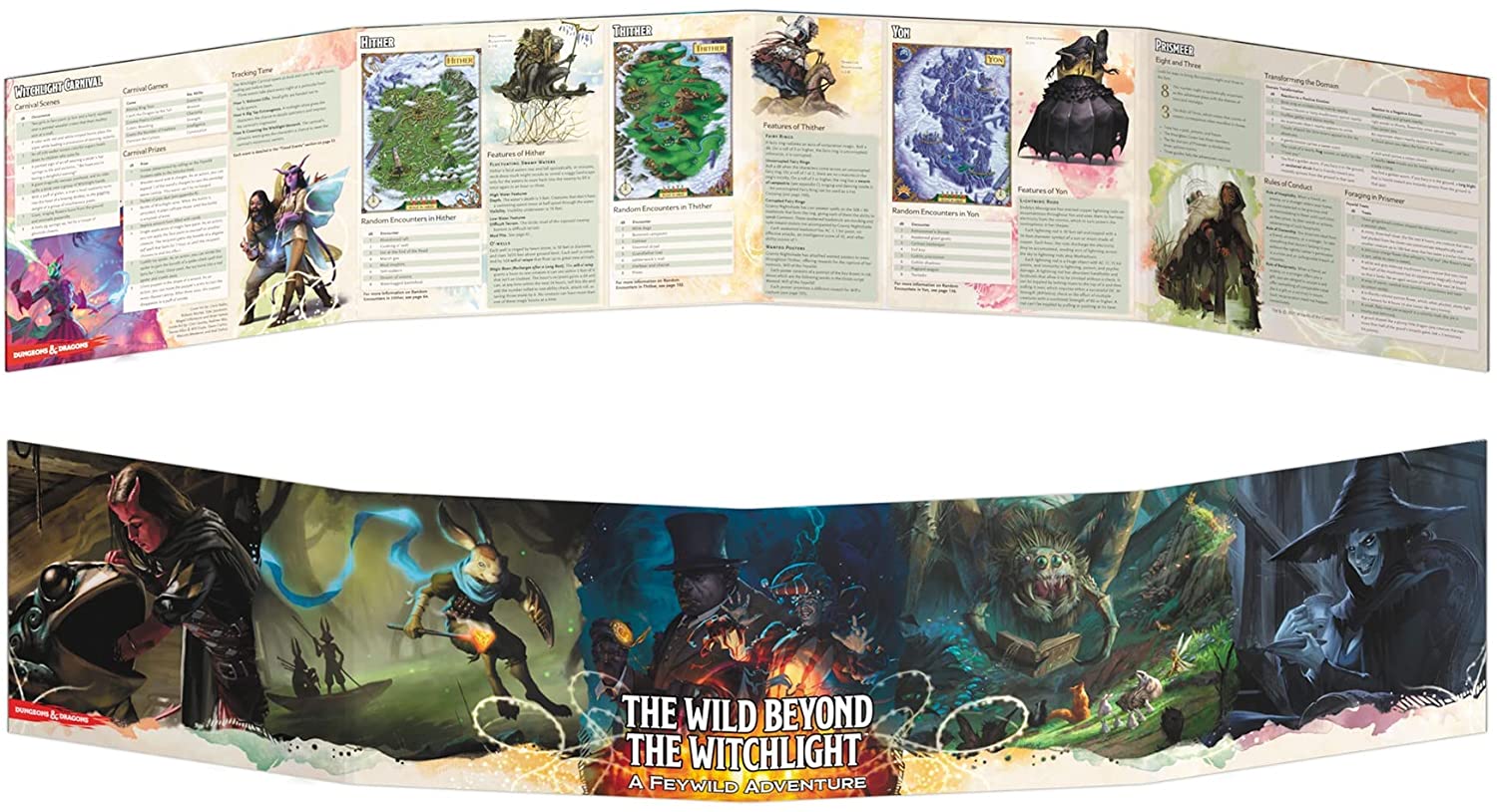 D&D The Wild Beyond the Witchlight DM Screen