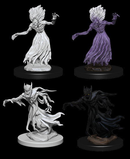 Wraith & Specter - D&D Nolzurs Marvelous Unpainted Miniatures