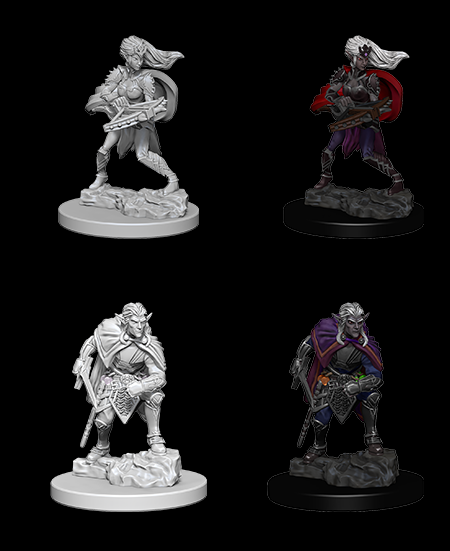 Drow - D&D Nolzurs Marvelous Unpainted Miniatures