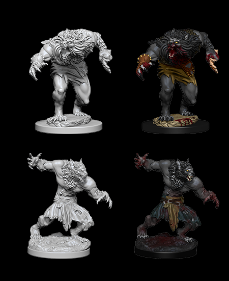 Werewolves - D&D Nolzurs Marvelous Unpainted Miniatures