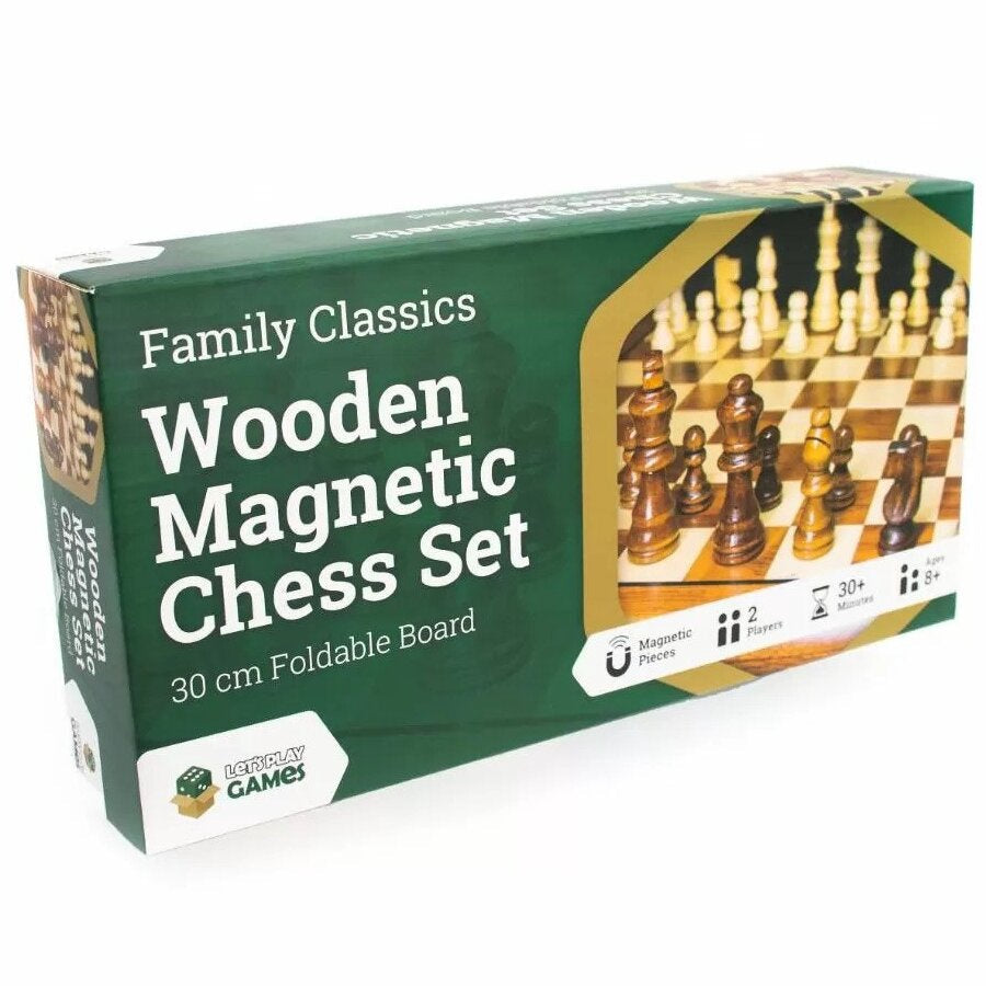 LPG Wooden Magnetic Chess Set 30cm