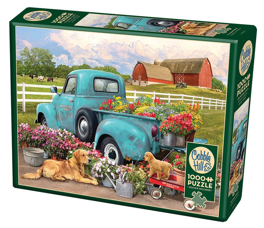 Flower Truck 1000pc