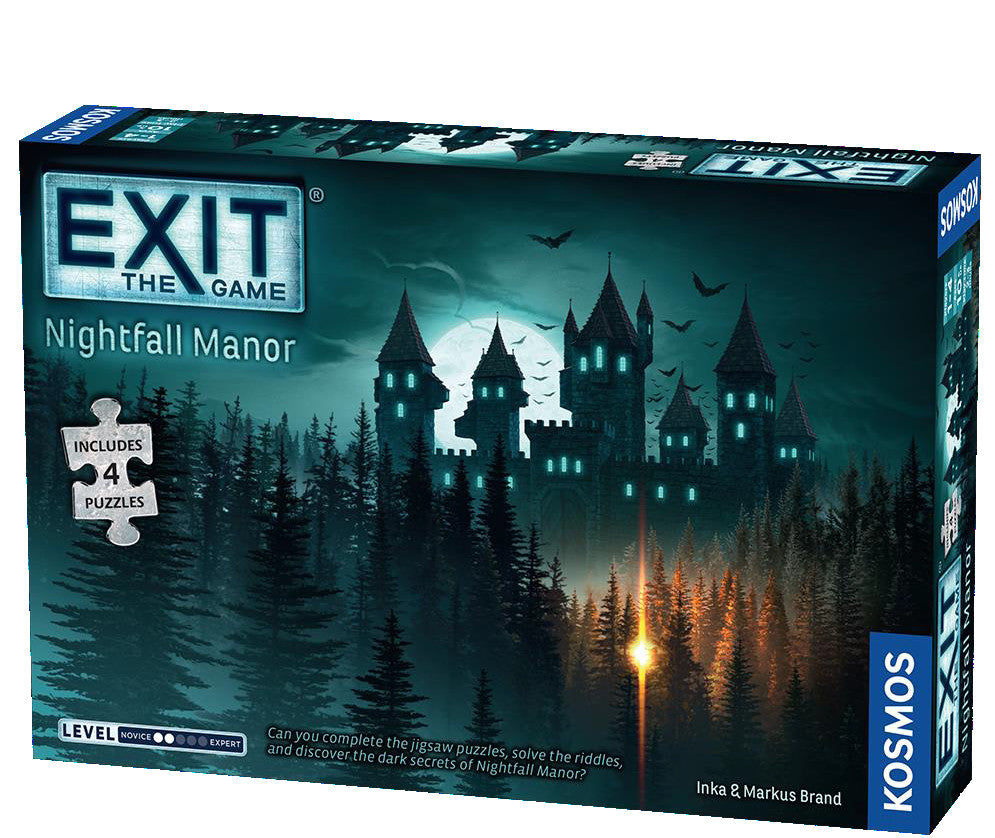 Nightfall Manor Jigsaw Puzzle and Game - Exit the Game