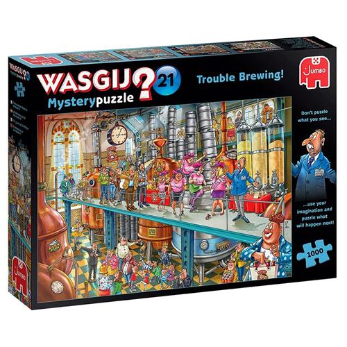 WASGIJ? MYSTERY #21 Trouble Brewing 1000pc HOLDSONS