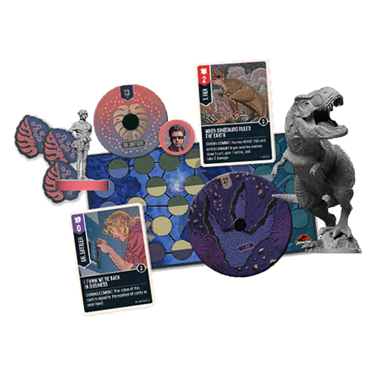 Unmatched - Jurassic Park Dr Sattler vs T-rex