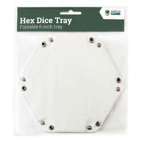 White 6 Inch Dice Tray - LPG