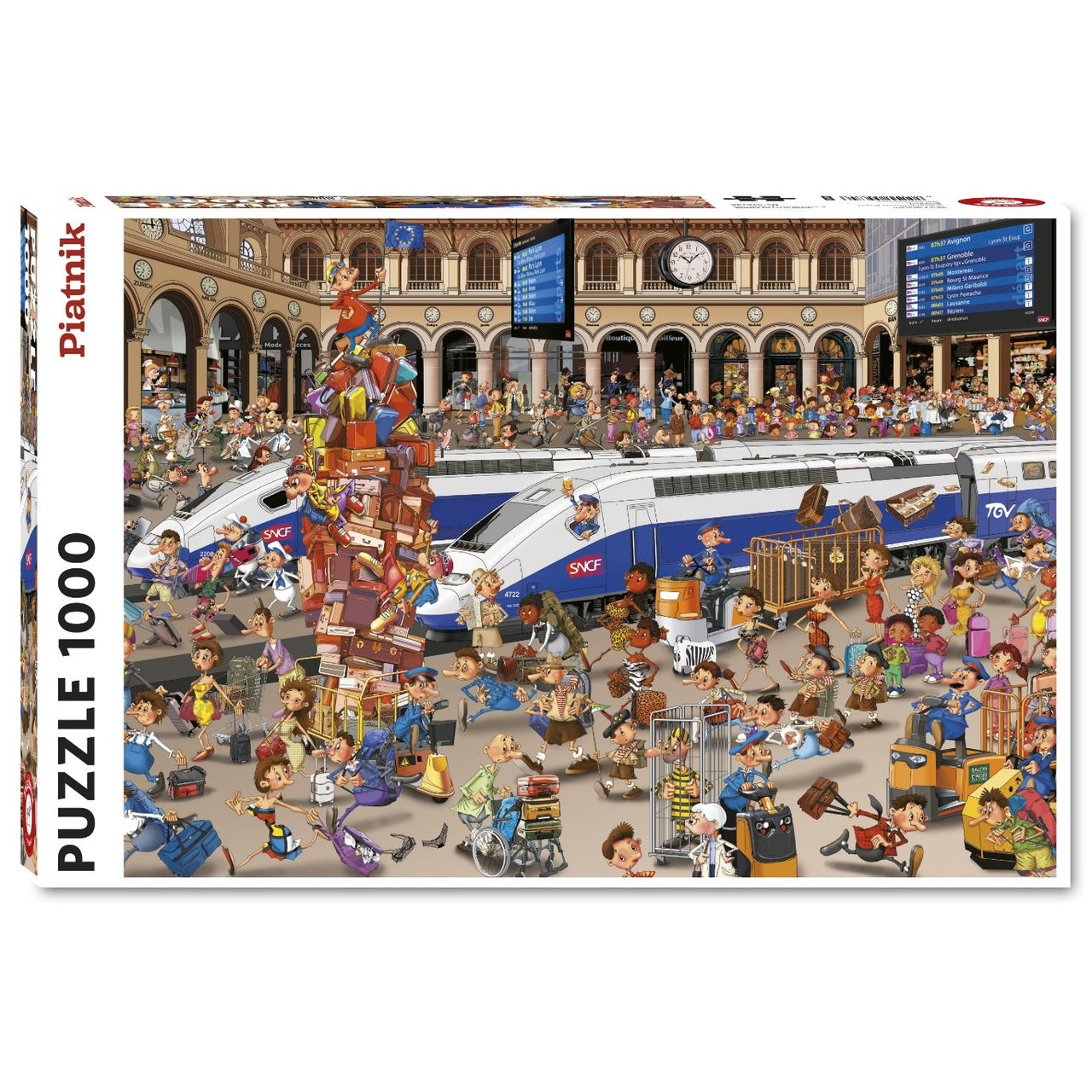 RUYER, RAILWAY STATION 1000pc