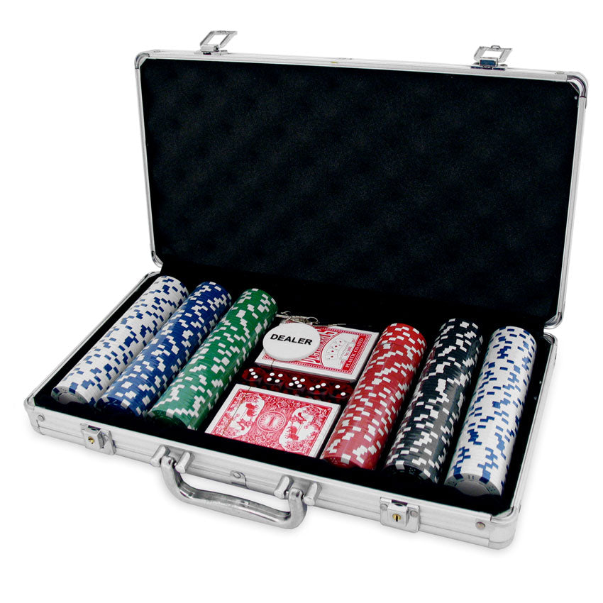 Poker Set 300 pce 11.5g in Aluminium Case