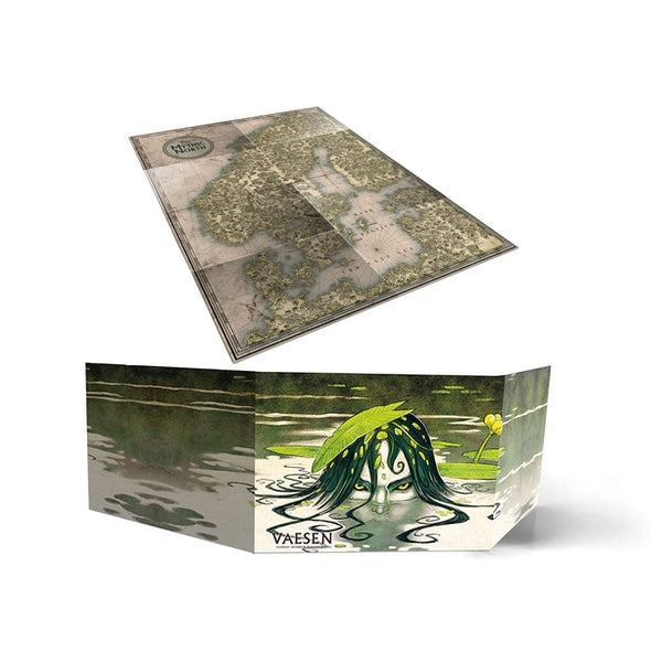 GM Screen and Map - Vaesen Nordic Horror