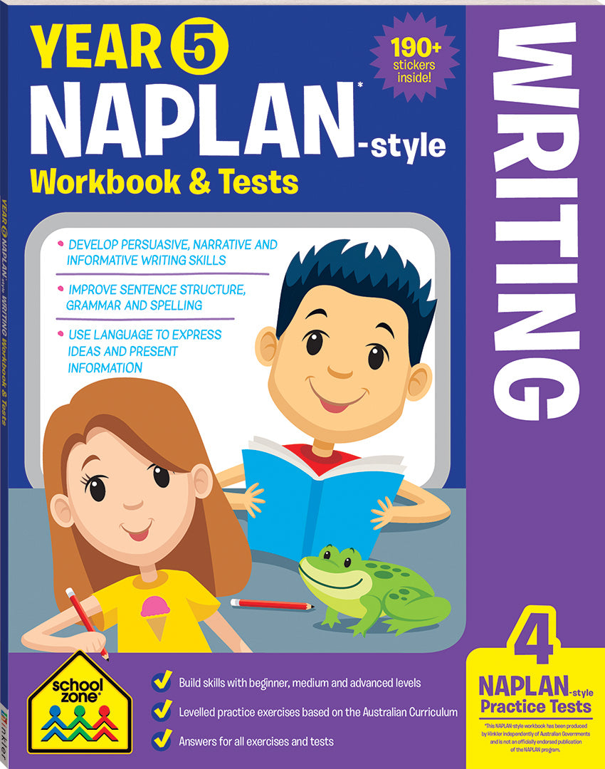 YEAR 5 WRITING - School Zone Naplan