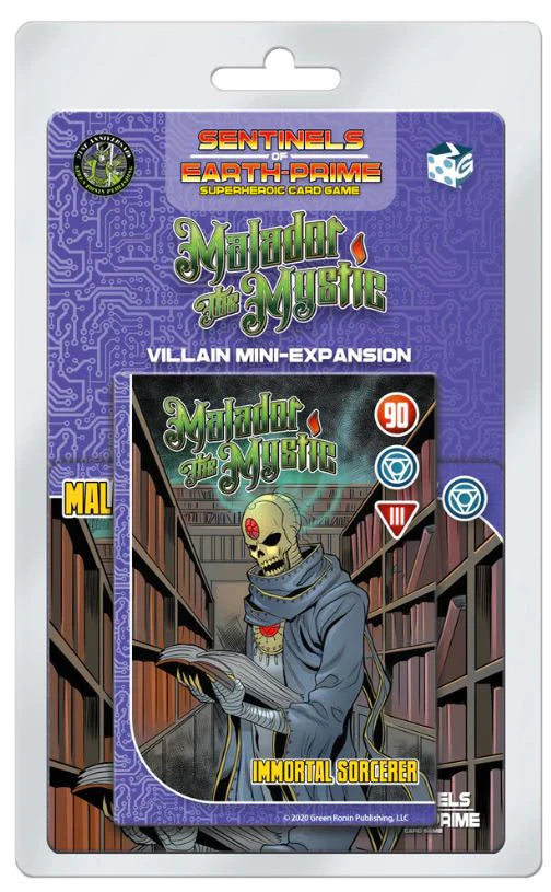 Malador The Mystic Villain Mini Expansion Deck - Sentinels of Earth Prime SCG