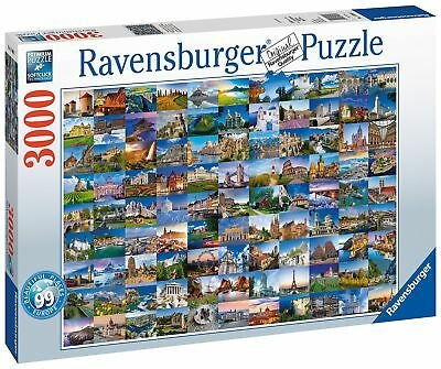 99 Beautiful Places of Europe 3000p - RAVENSBURGER