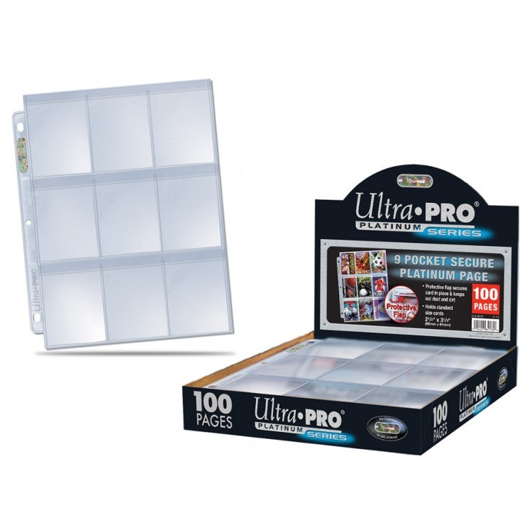 9 Pocket Secure Platinum Page UltraPro - Hologram