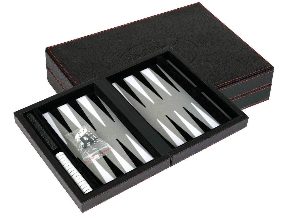 9Inch Travel Backgammon - Dal Rossi