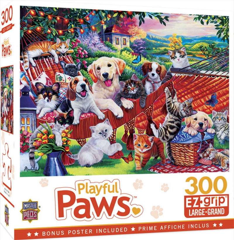 A Lazy Afternoon - Playful Paws EZ Grip - 300pc Masterpiece