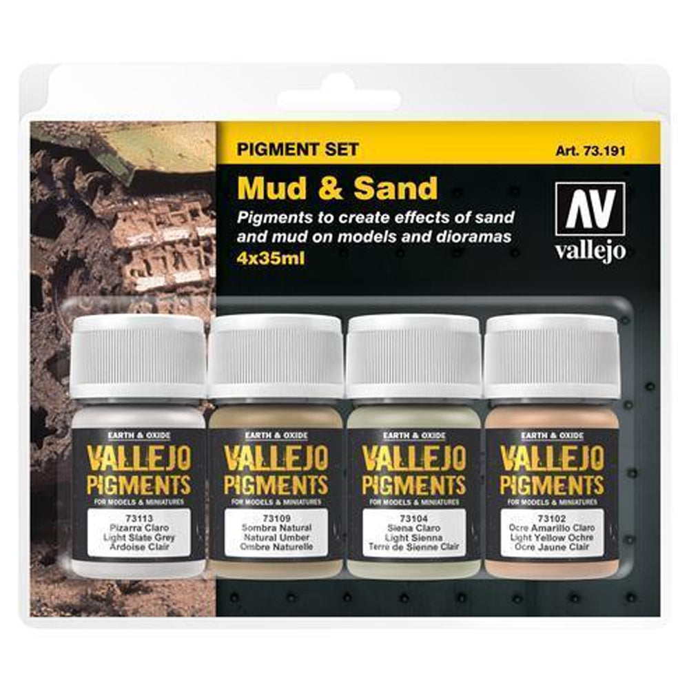 Pigments Set Mud & Sand 4 x 35ml