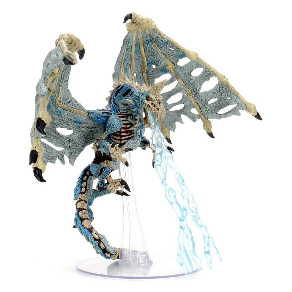 Adult Blue Dracolich - Boneyard Premium Miniature - D&D 5e - Icons of the Realm Minis (Set 18)