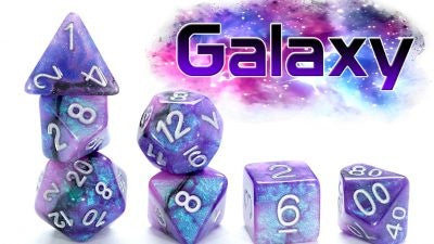 Swirlpool - Aether Dice (set of 7 polyhedral dice)