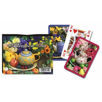 Afternoon Tea - Piatnik Playing Cards Double Deck