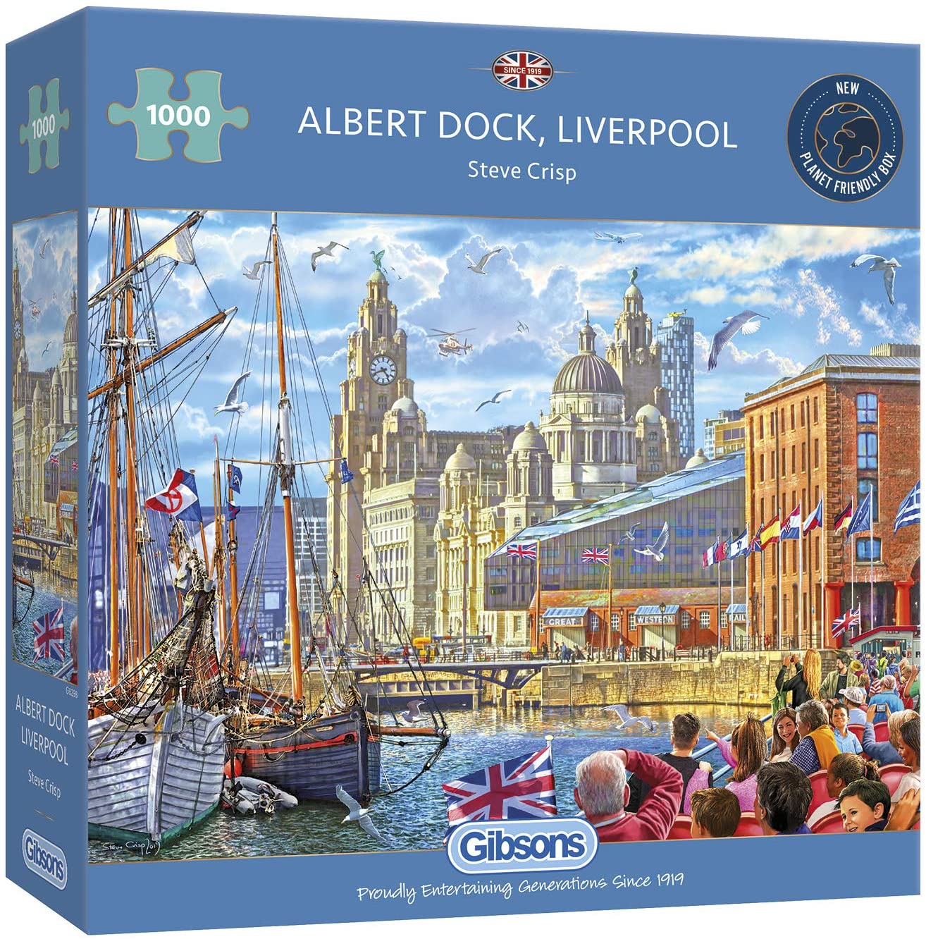 Albert Dock, Liverpool 1000pc - Gibsons