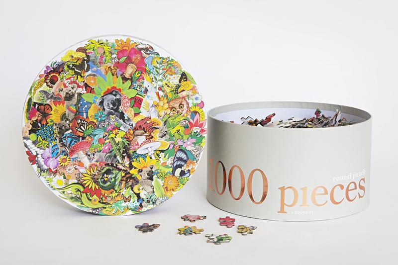 A Around Oz - Round 1000 Piece Puzzle