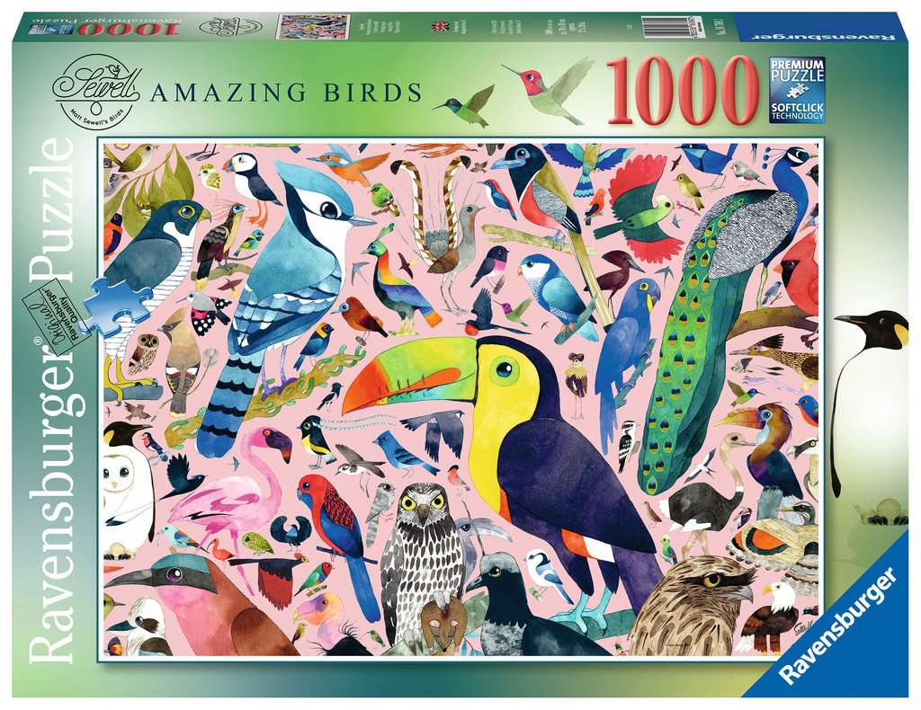 Amazing Birds Puzzle 1000p - RAVENSBURGER
