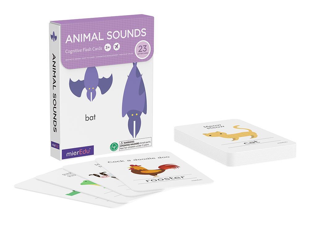 Animal Sounds - Cognitive Flash Cards