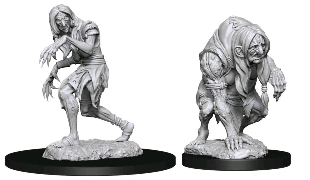 Annis Hag & Green Hag - Pathfinder Deep Cuts Unpainted Miniatures