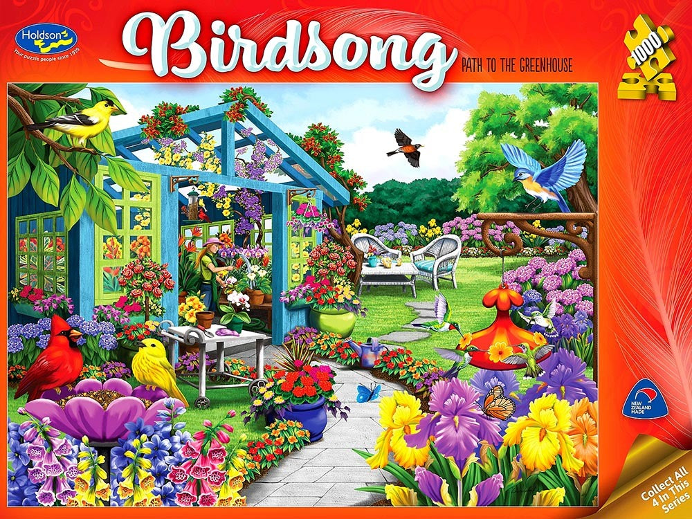 BIRDSONG Path to the Greenhouse 1000pc HOLDSONS