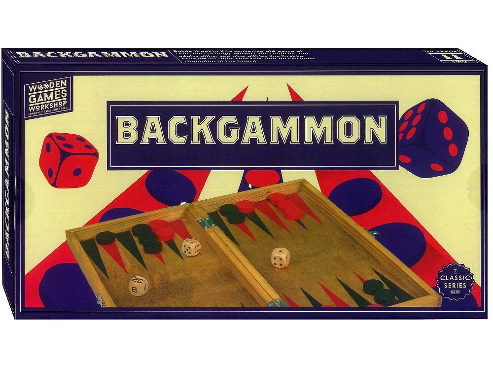 Backgammon - Wooden Games Workshop