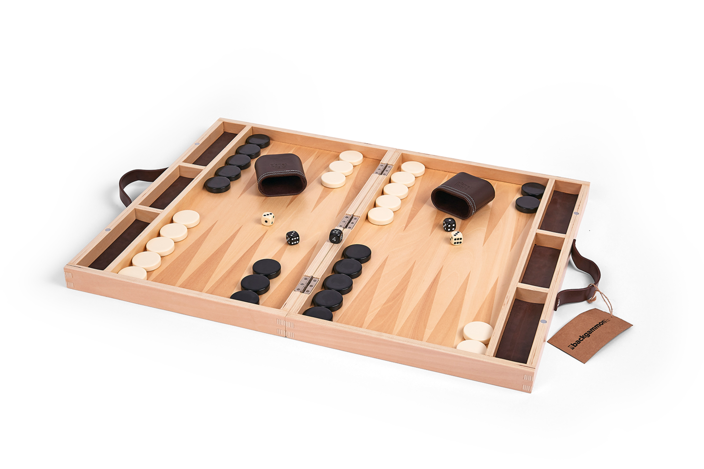 Backgammon 18inch Wood