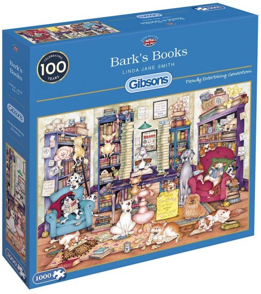 Barks Books 1000pc - Gibsons