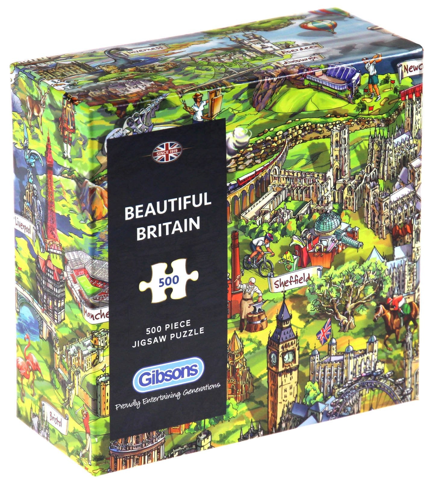 Beautiful Britain 500pc - Gibsons