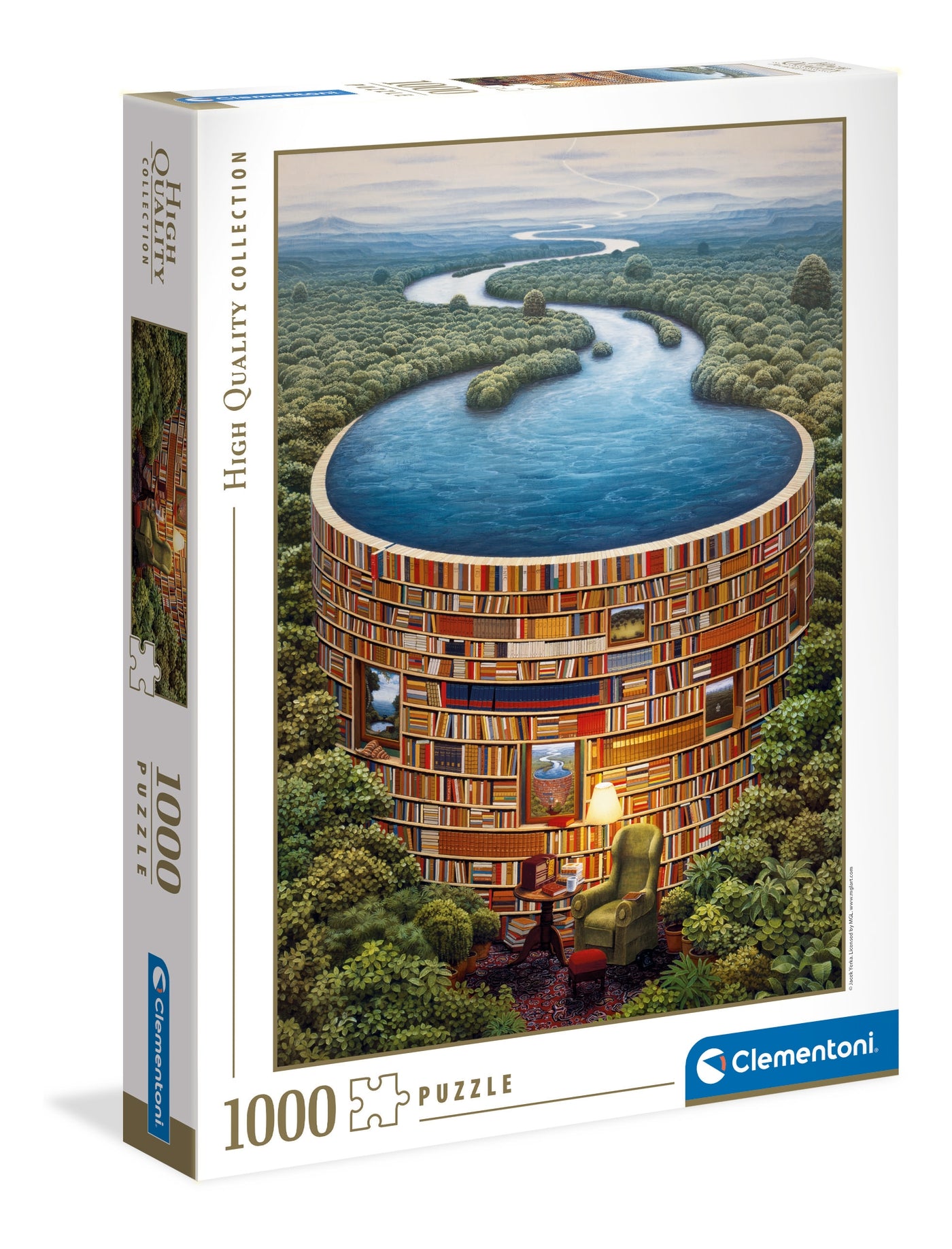 BIBLIODAME - Clementoni - 1000p