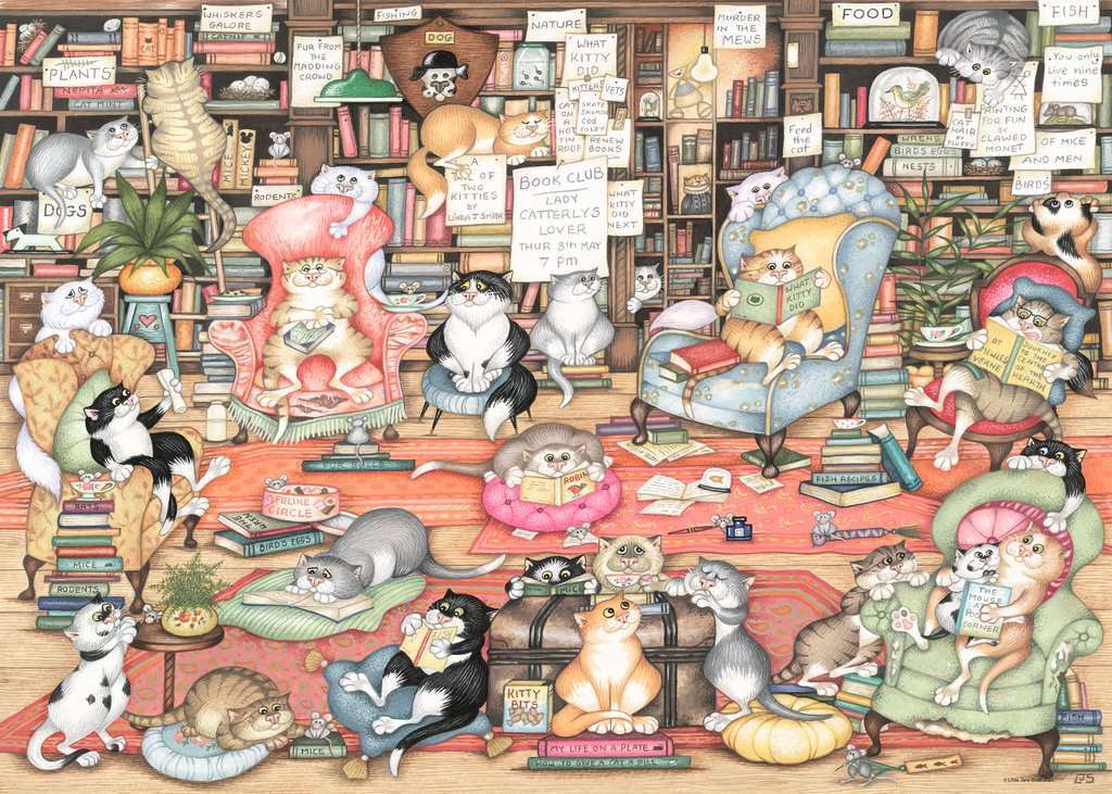 Bingley's Bookclub Puzzle 1000p - RAVENSBURGER
