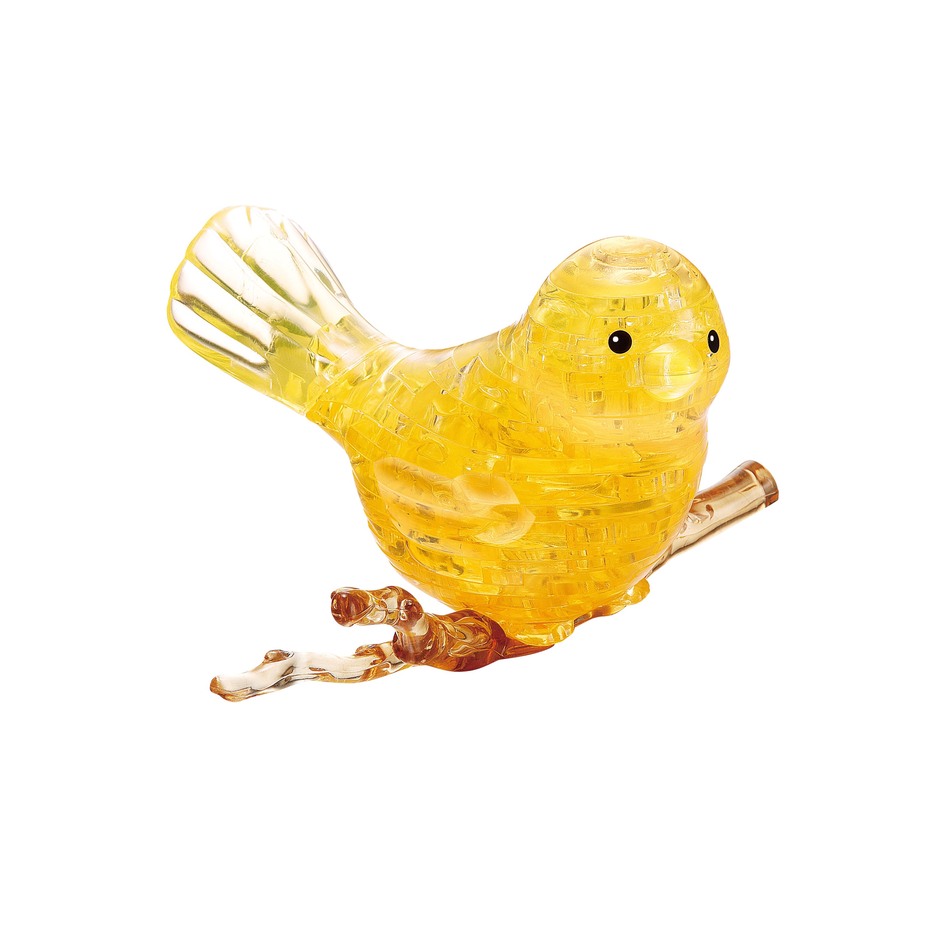 Bird (gold) - 3D Crystal Puzzle