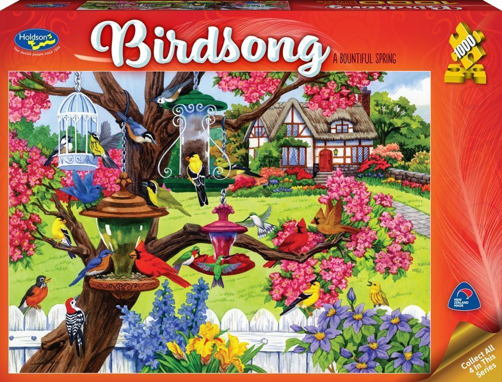 Birdsong A Bountiful Spring 1000pc HOLDSONS