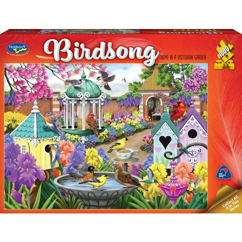 Birdsong Home in a Victorian Garden 1000pc HOLDSONS