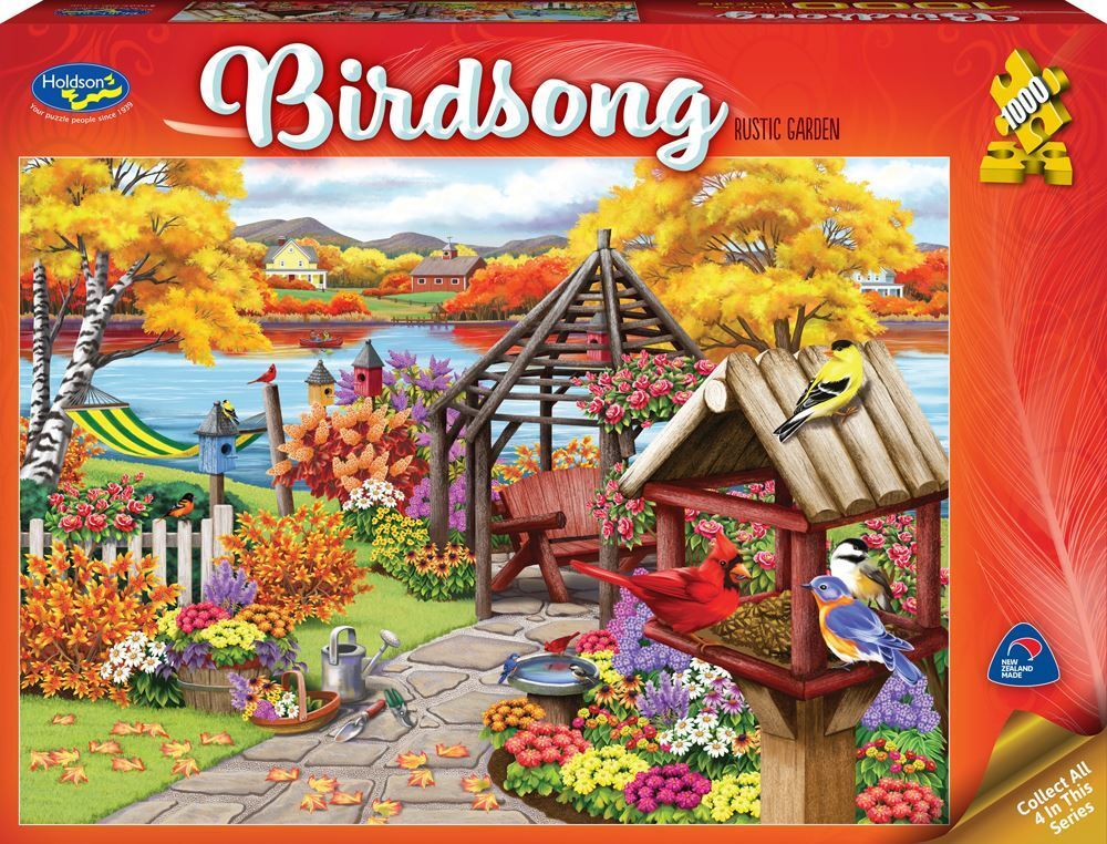 Birdsong Rustic Garden 1000pc HOLDSONS