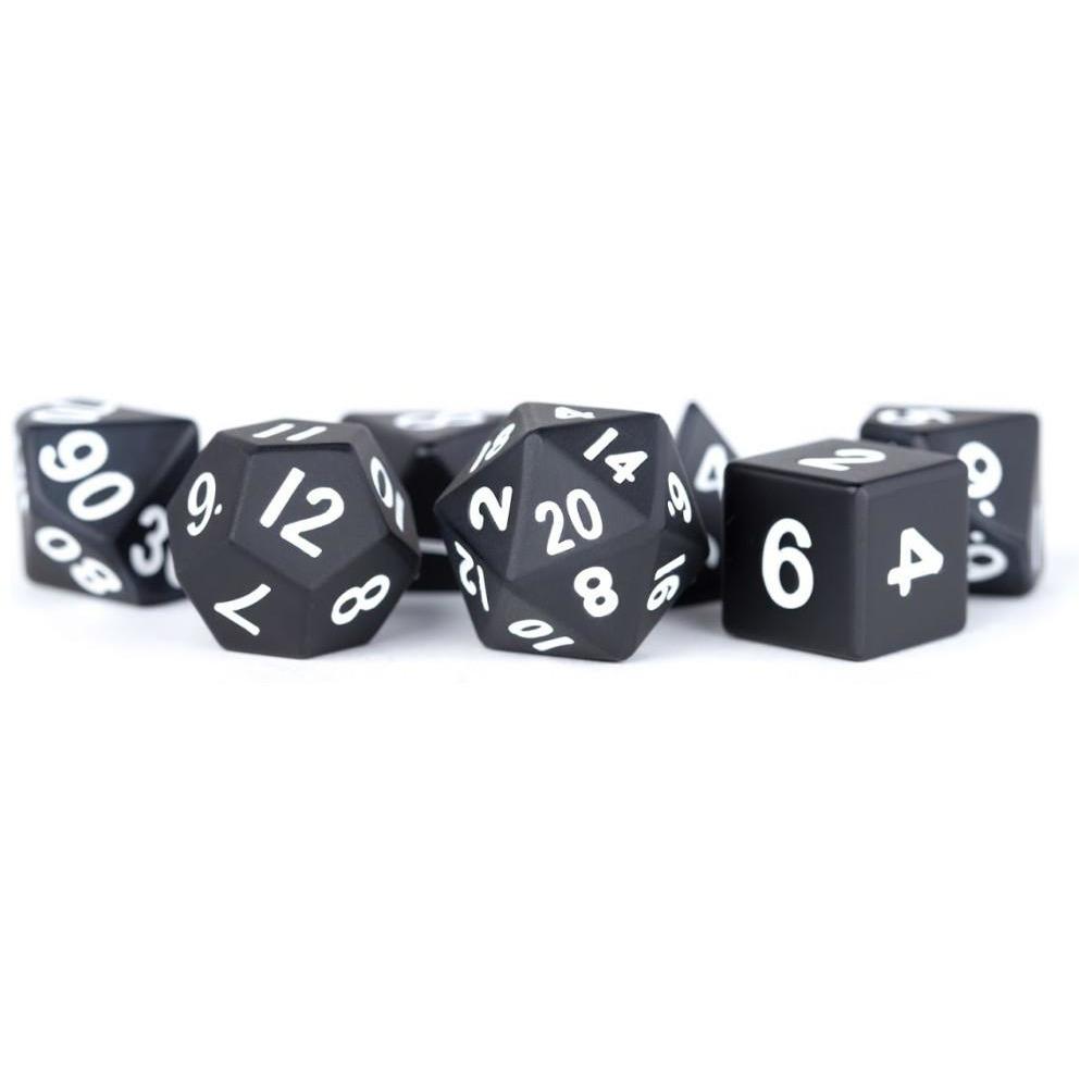 Black - MDG Metal Dice Set