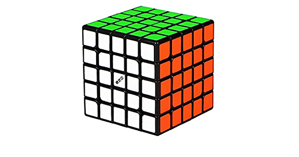 Black 5x5 Magnetic Cube - QiYi
