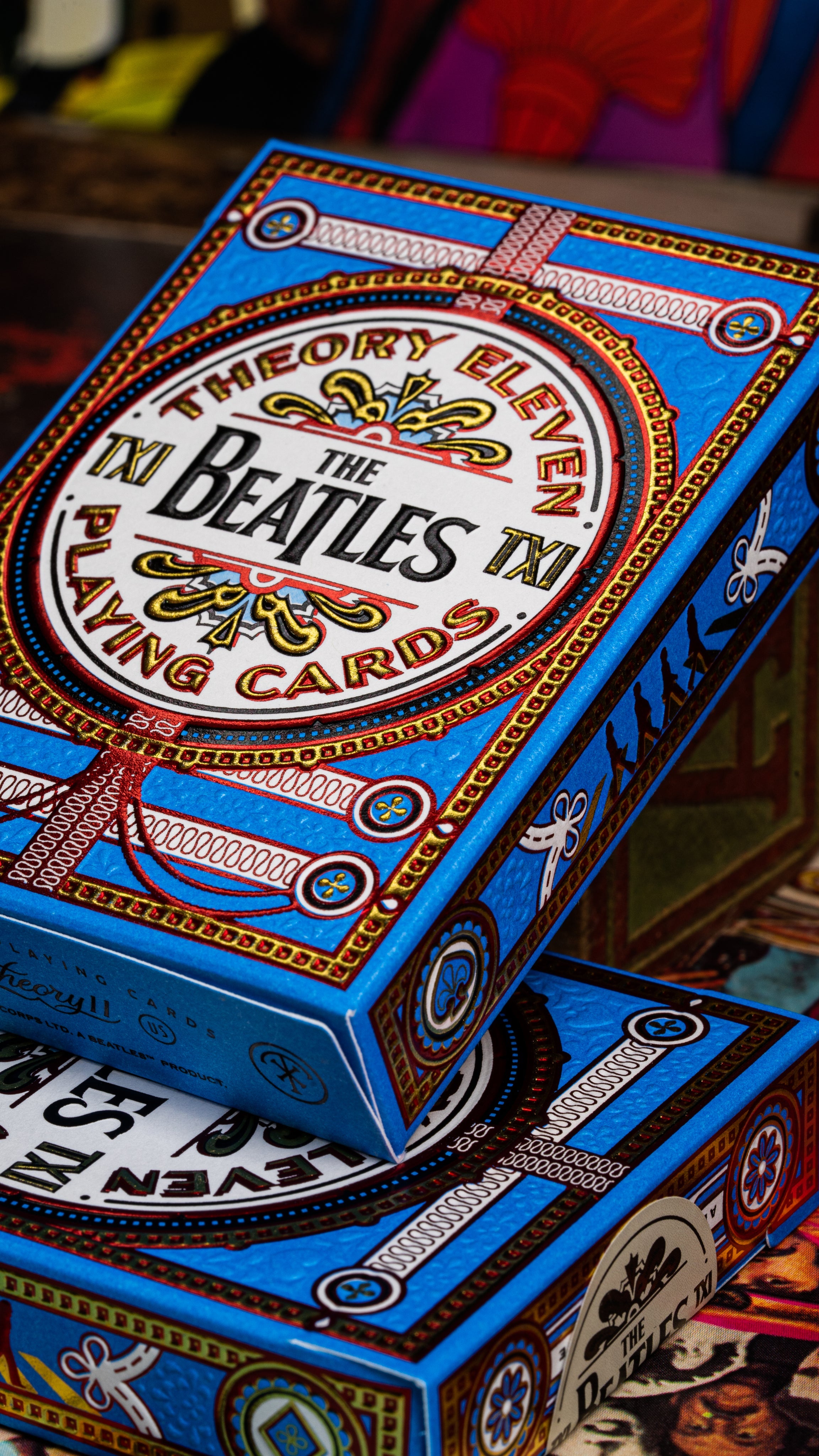 Blue- Beatles Playing Cards - Theory 11